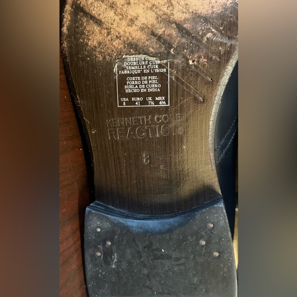 Kenneth Cole Reaction Blue Loafers Slip-Ons - Picture 6 of 8